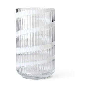 Vaso Lyngby - White swirl, 25 cm - Lyngby Porcelæn