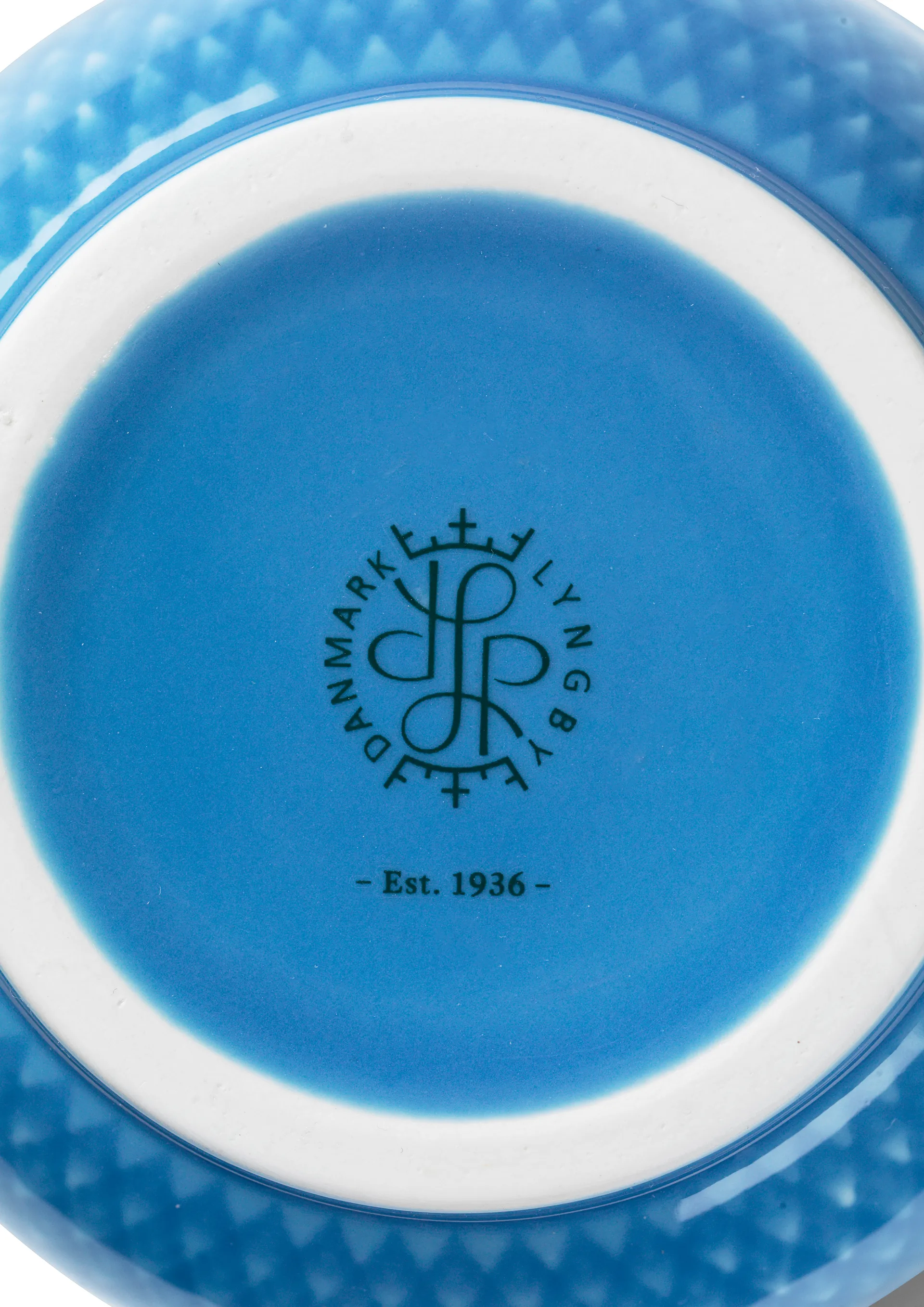 Vaso Rhombe 20 cm, Blu Lyngby Porcelæn