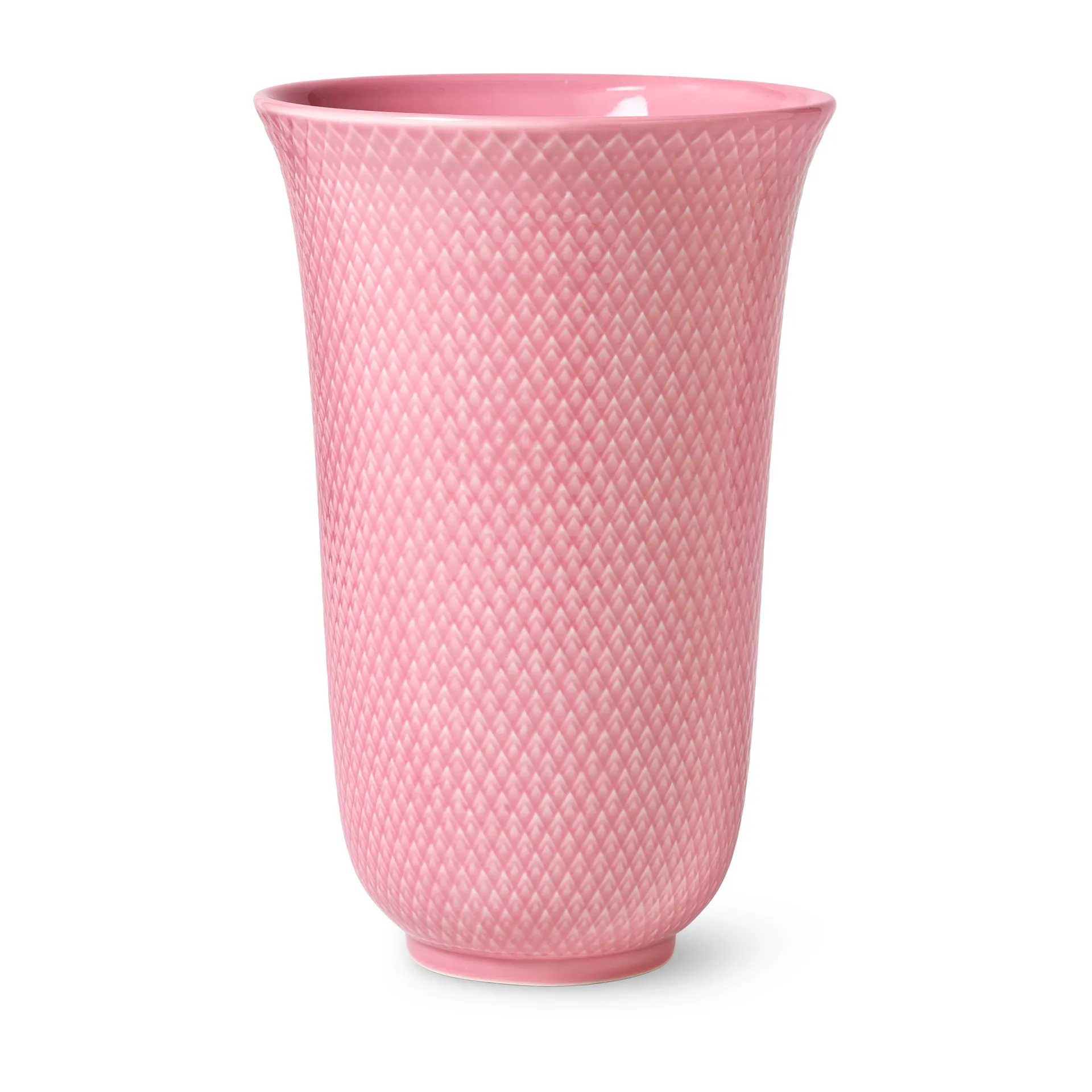 Vaso Rhombe 20 cm, Rosa Lyngby Porcelæn