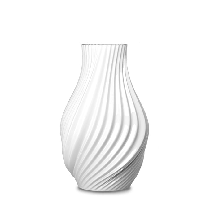 Vaso Twist 18 cm - Bianco - Lyngby Porcelæn