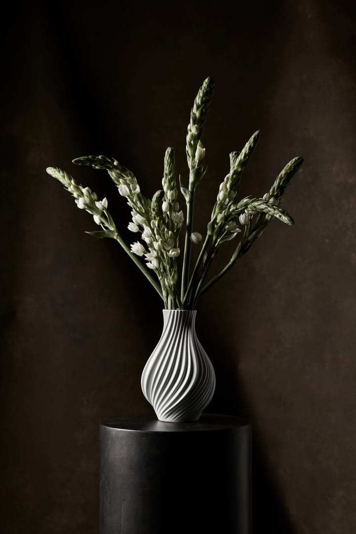 Vaso Twist 18 cm, Bianco Lyngby Porcelæn