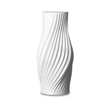 Vaso Twist 31 cm - Bianco - Lyngby Porcelæn