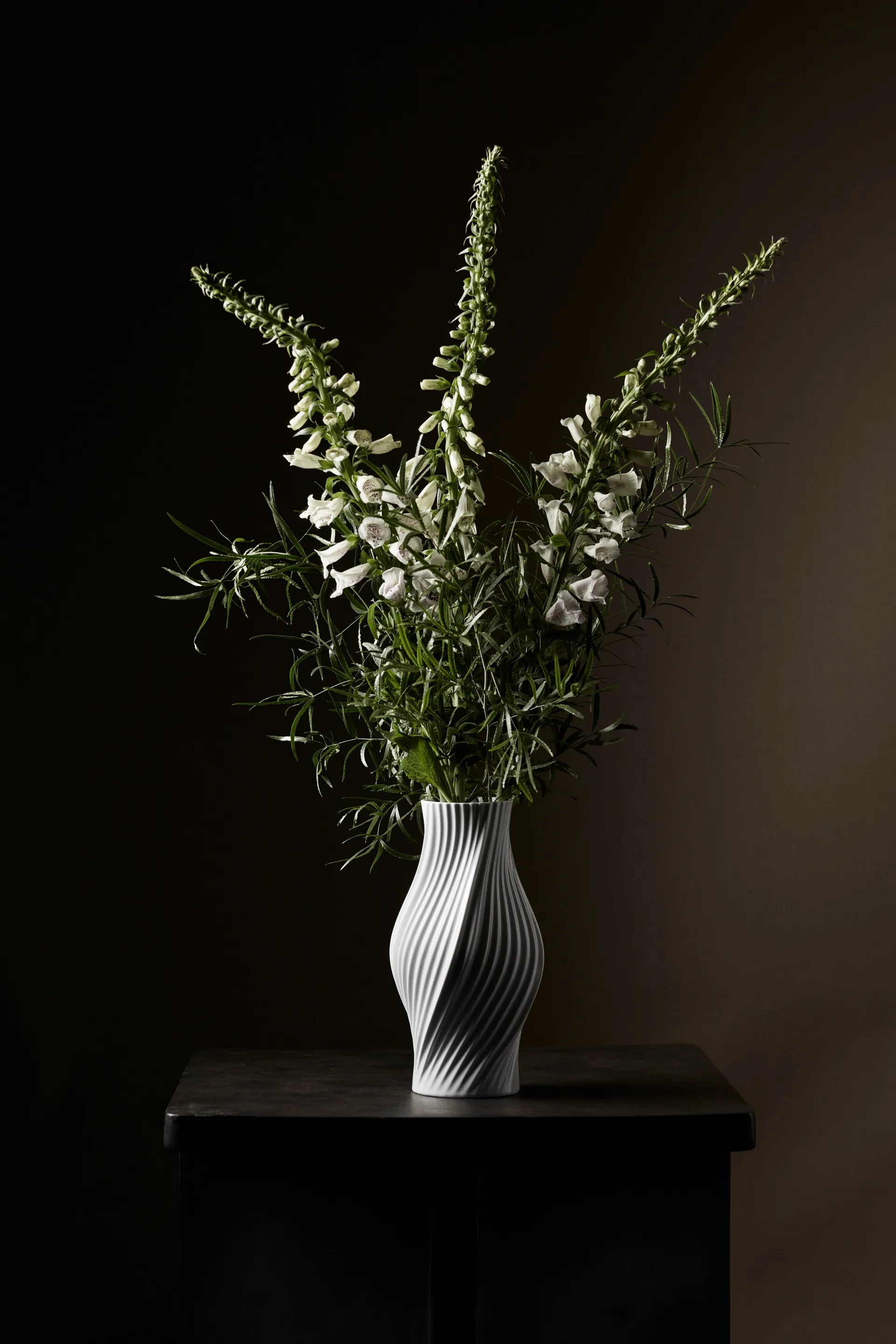 Vaso Twist 31 cm, Bianco Lyngby Porcelæn