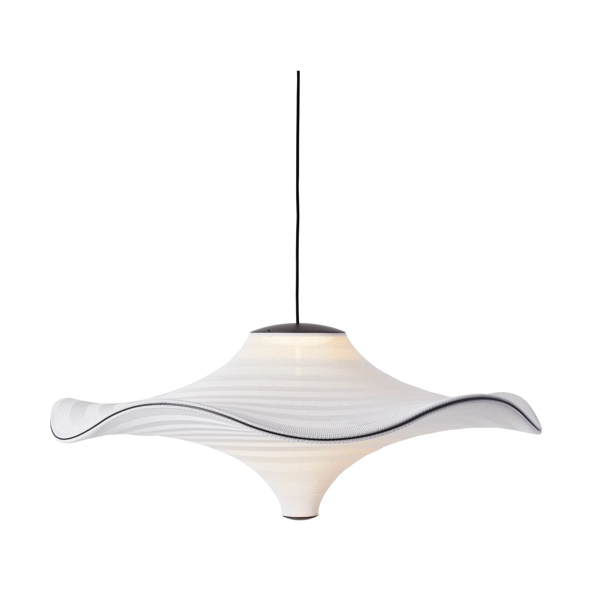 Lampada a sospensione Flying Ø96 cm, Ivory white Made By Hand