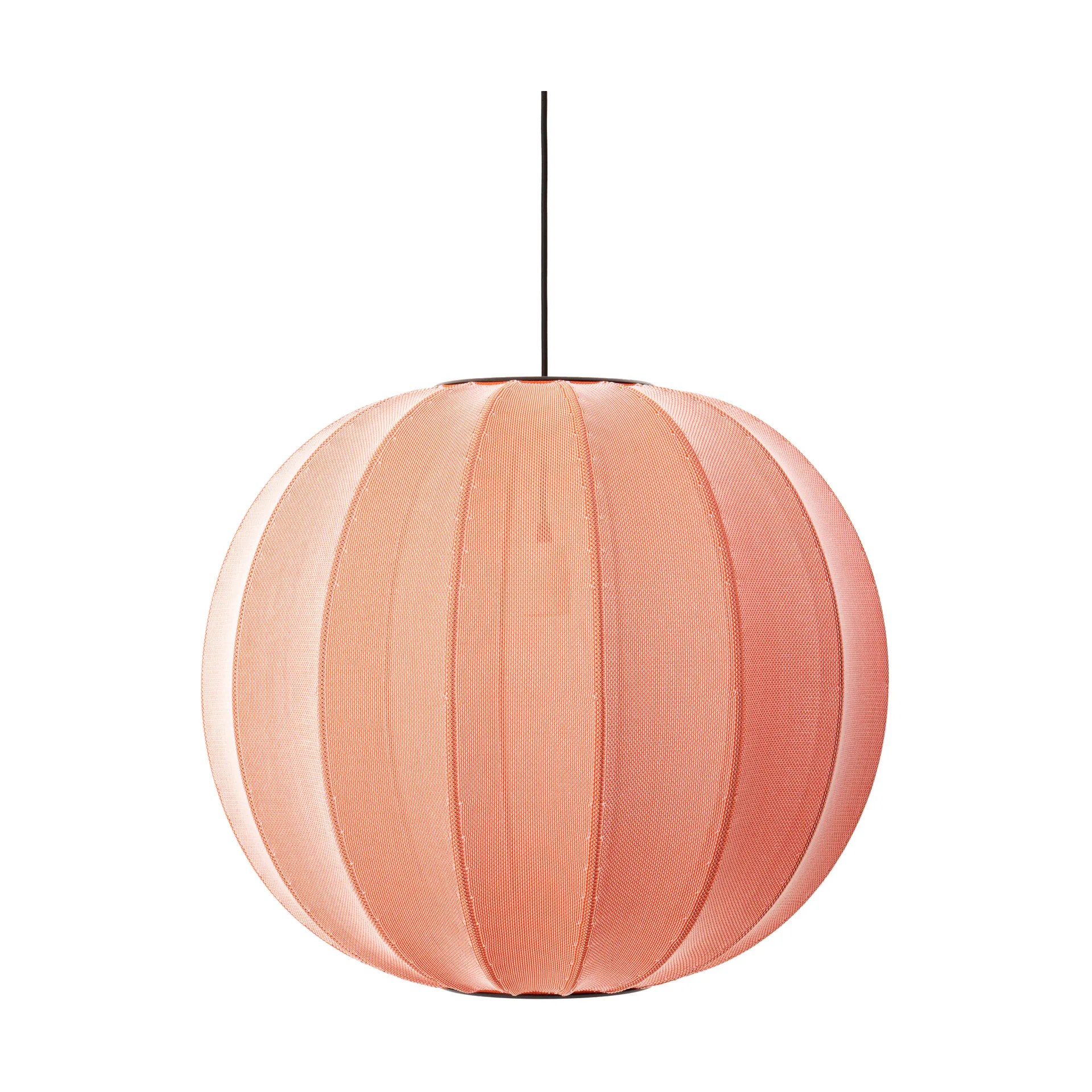 Lampada a sospensione Knit-Wit 60 Round, Coral Made By Hand