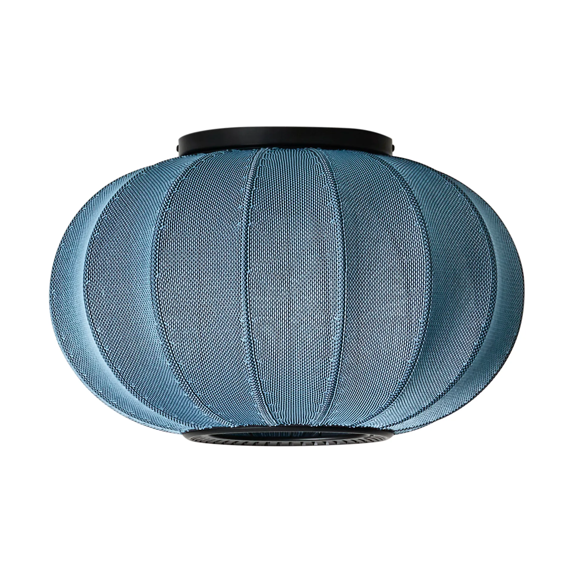 Lampada da parete e soffitto Knit-Wit 45 Oval, Blue stone Made By Hand