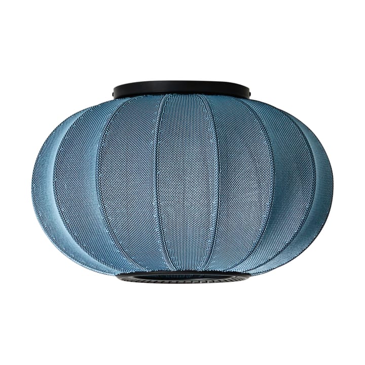 Lampada da parete e soffitto Knit-Wit 45 Oval - Blue stone - Made By Hand