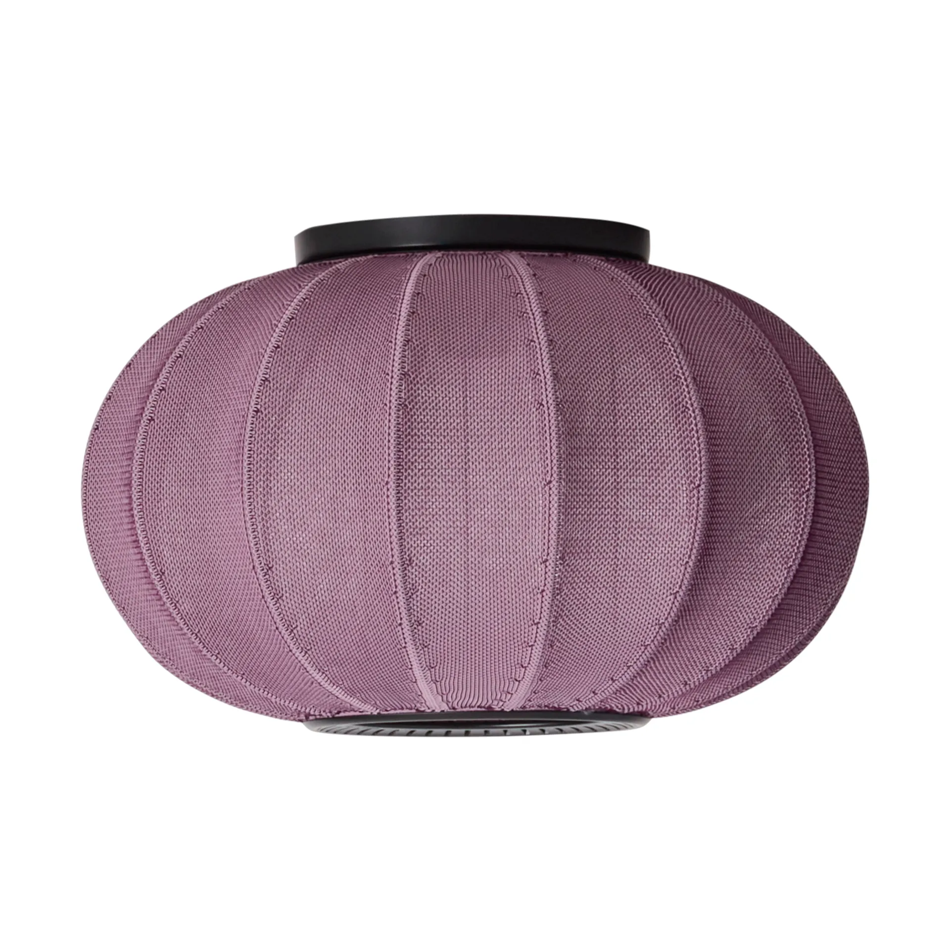 Lampada da parete e soffitto Knit-Wit 45 Oval, Burgundy Made By Hand