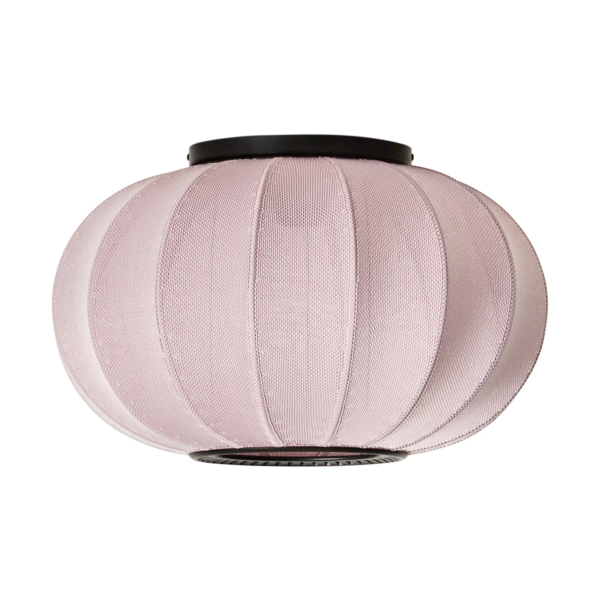 Lampada da parete e soffitto Knit-Wit 45 Oval, Light pink Made By Hand