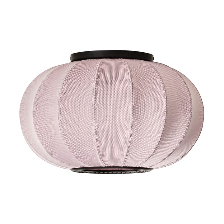 Lampada da parete e soffitto Knit-Wit 45 Oval - Light pink - Made By Hand
