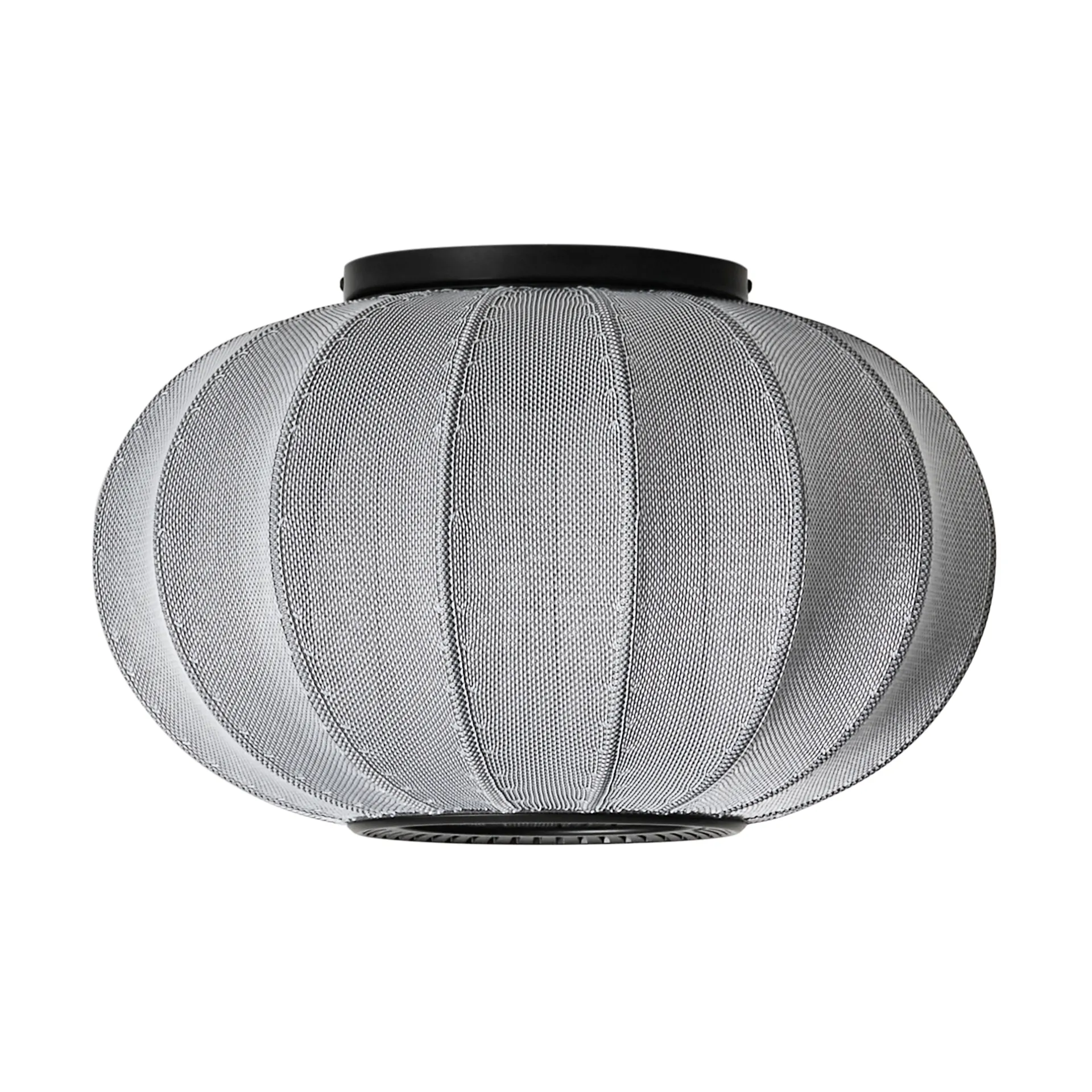 Lampada da parete e soffitto Knit-Wit 45 Oval, Silver Made By Hand