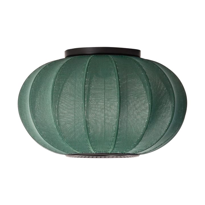 Lampada da parete e soffitto Knit-Wit 45 Oval - Tweed green - Made By Hand