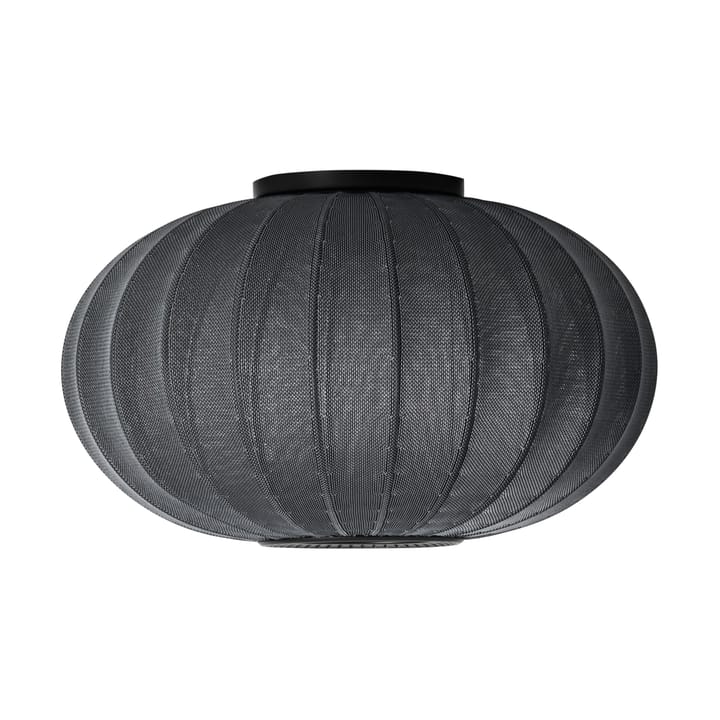 Lampada da parete e soffitto Knit-Wit 57 Oval - Black - Made By Hand