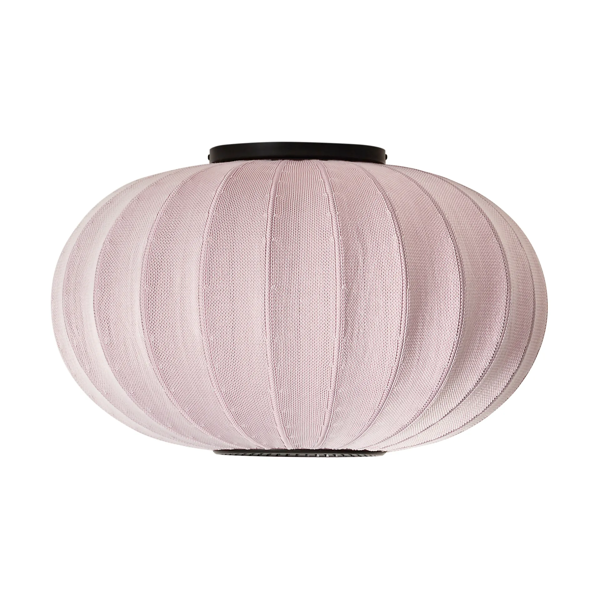 Lampada da parete e soffitto Knit-Wit 57 Oval, Light pink Made By Hand