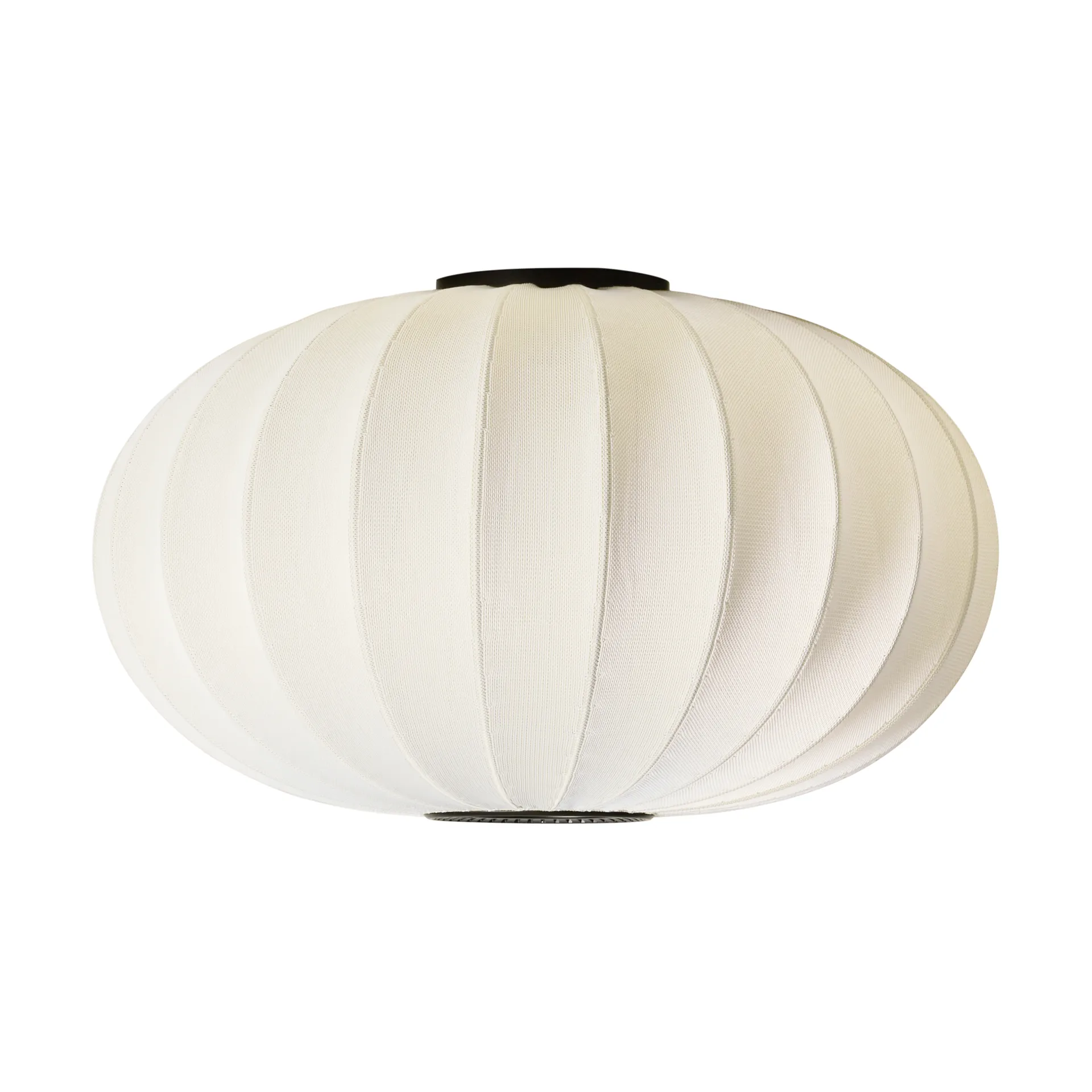 Lampada da parete e soffitto Knit-Wit 76 Oval, Pearl white Made By Hand