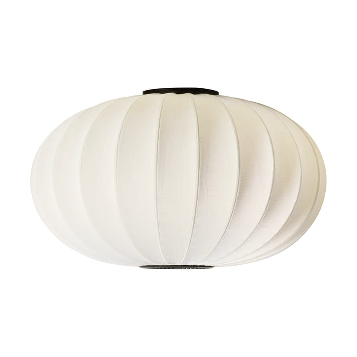 Lampada da parete e soffitto Knit-Wit 76 Oval - Pearl white - Made By Hand