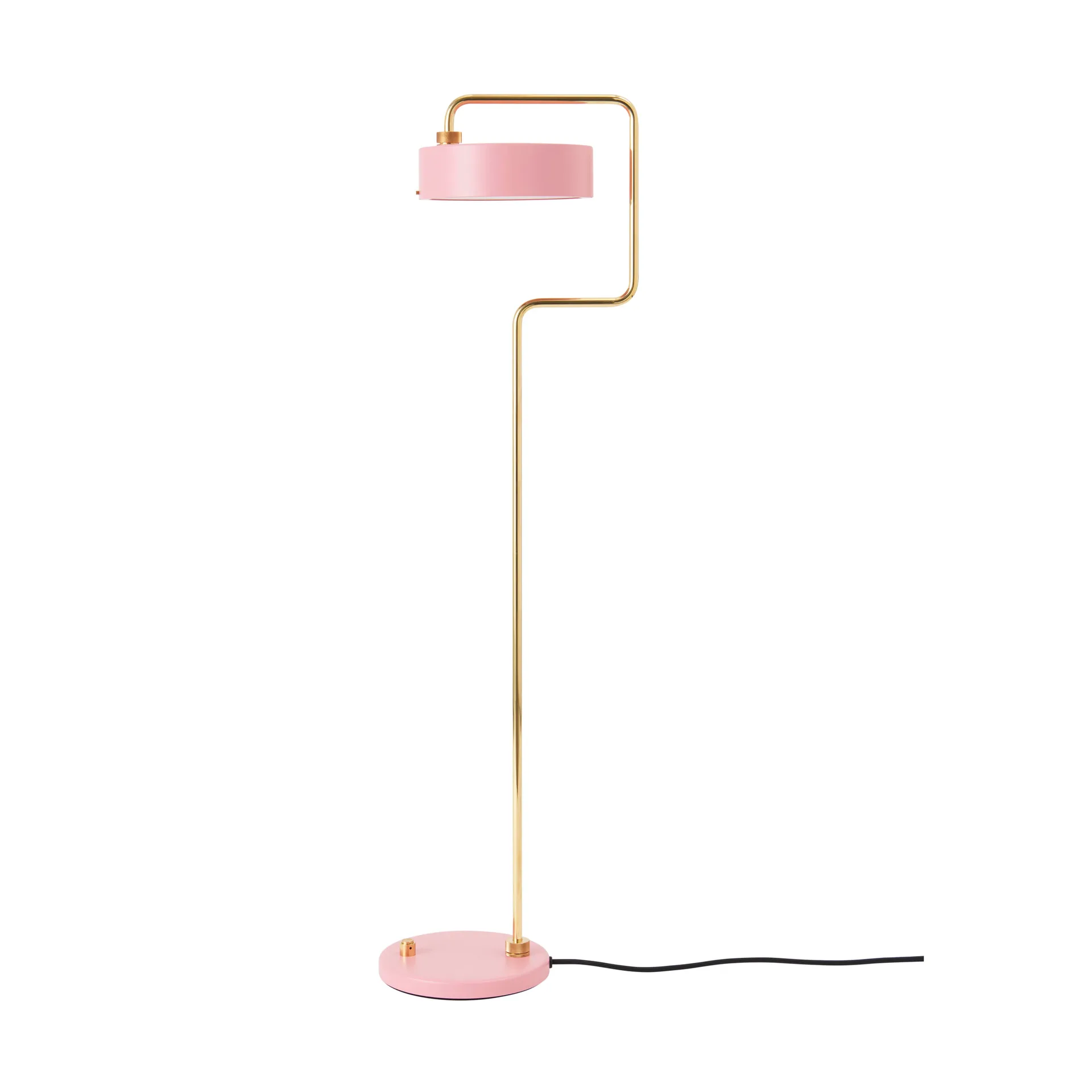 Lampada da terra Petite Machine, Light pink Made By Hand