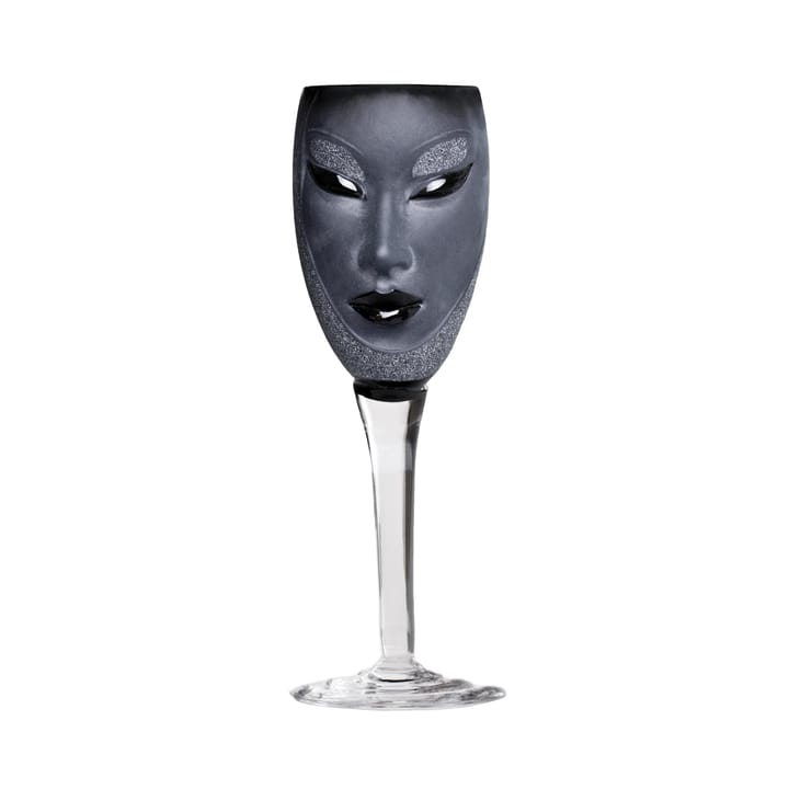 Calice da vino Electra - nero - Målerås Glasbruk
