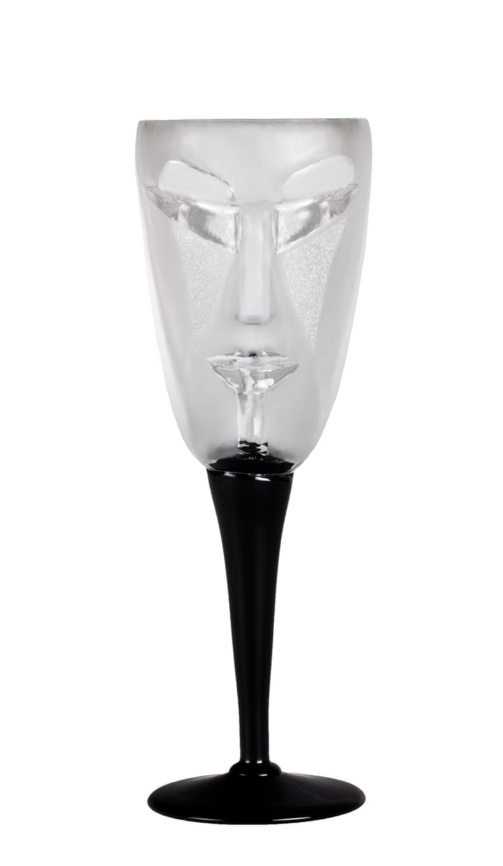 Calice da vino Kubik - trasparente - Målerås Glasbruk