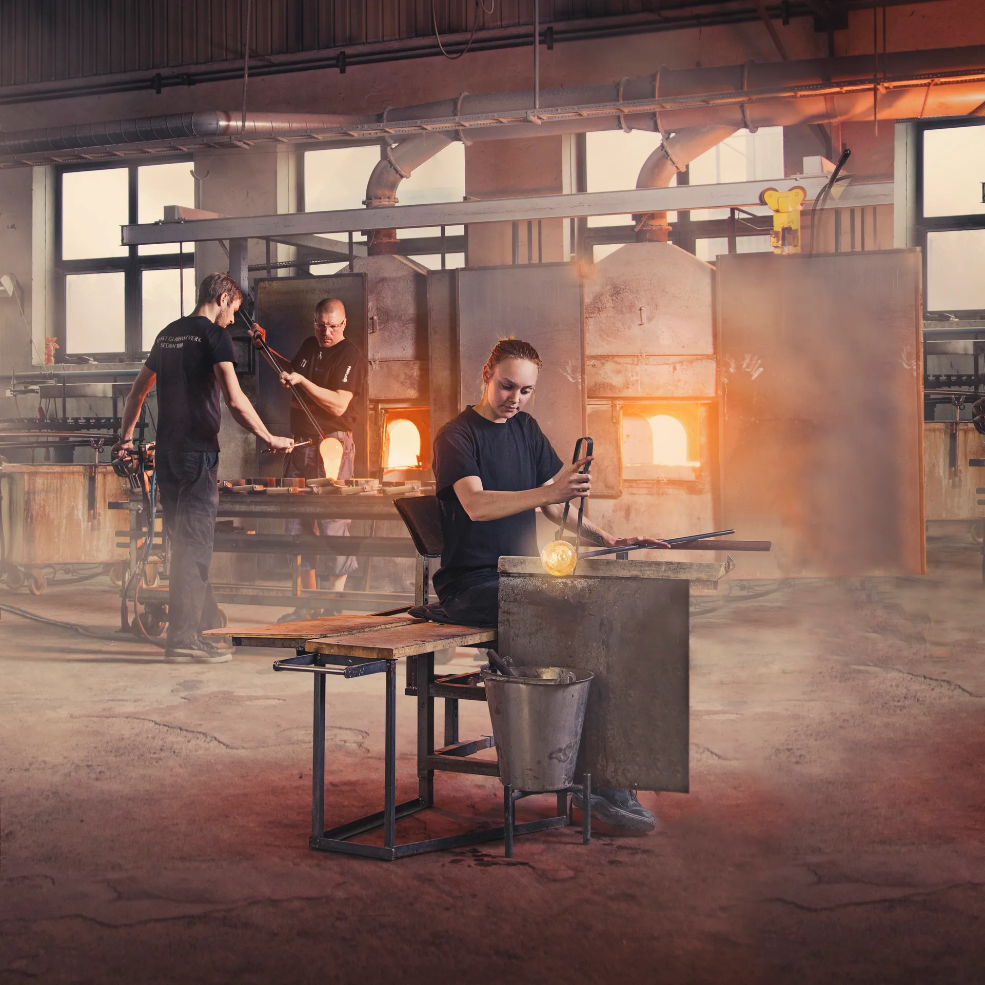 Scultura Dalahäst, Mini Målerås Glasbruk