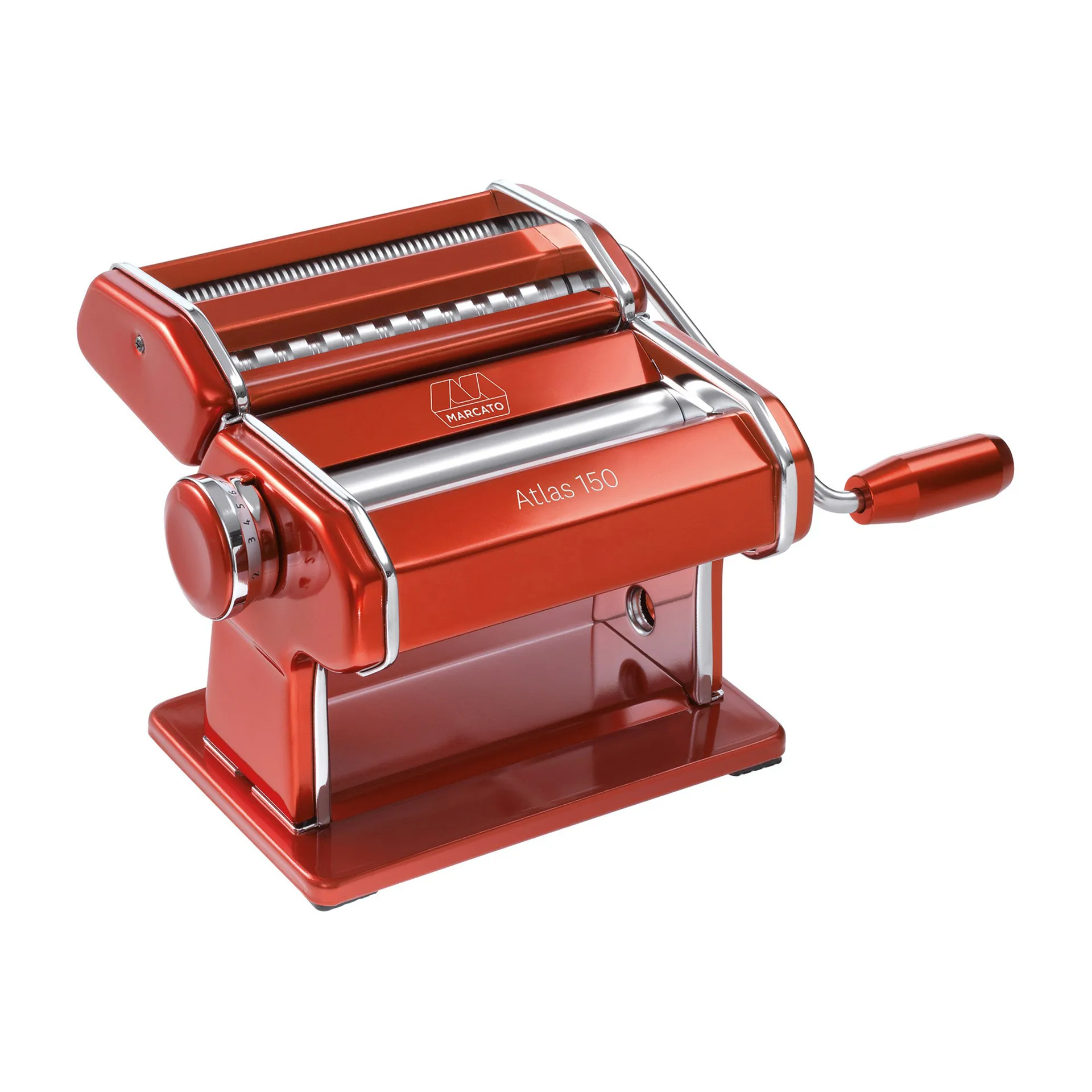 Macchina per pasta Atlas 150 Design, Rosso Marcato