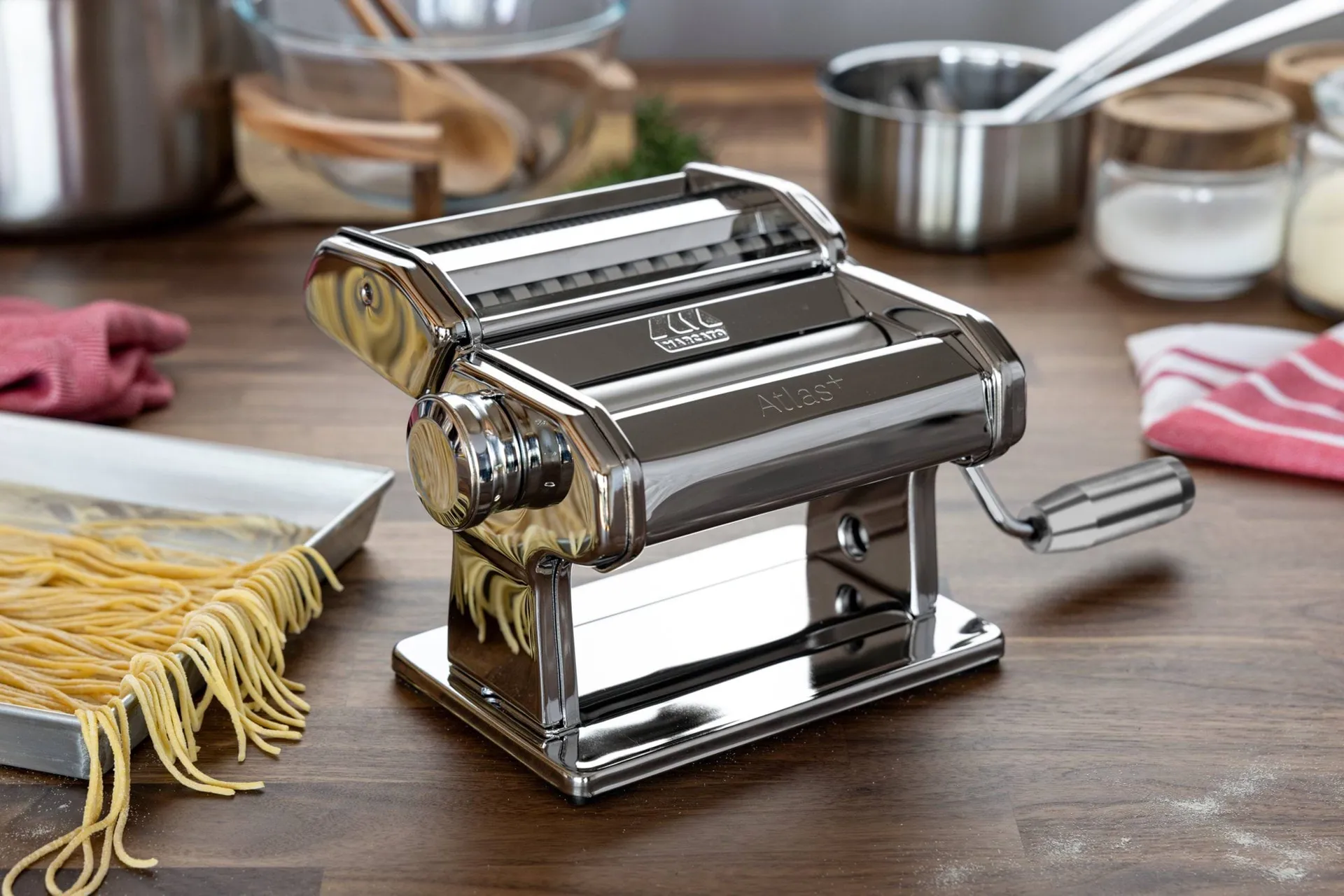Marcato Atlas 150+ macchina per pasta, Acciaio Marcato