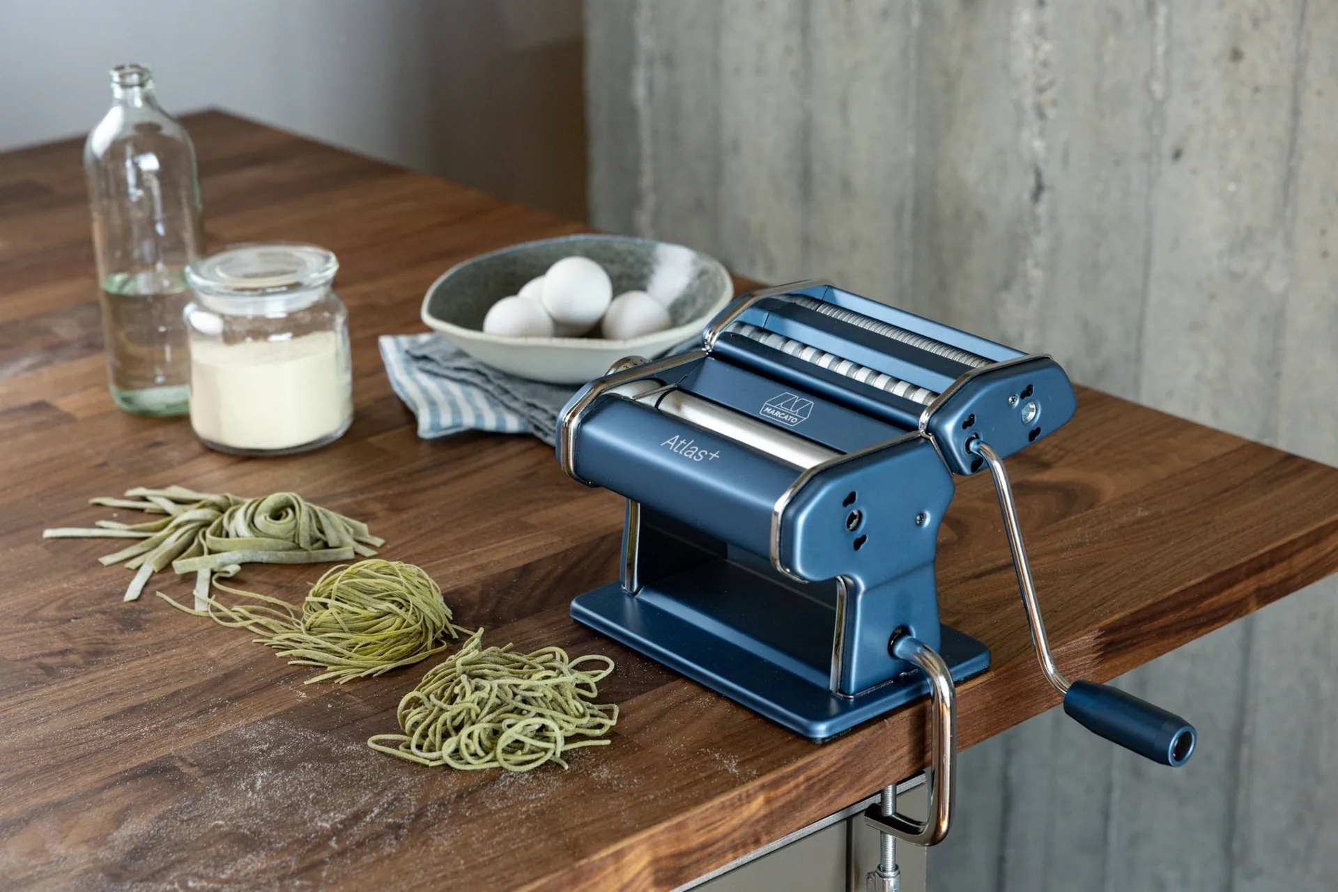 Marcato Atlas 150+ macchina per pasta, Powder blu Marcato
