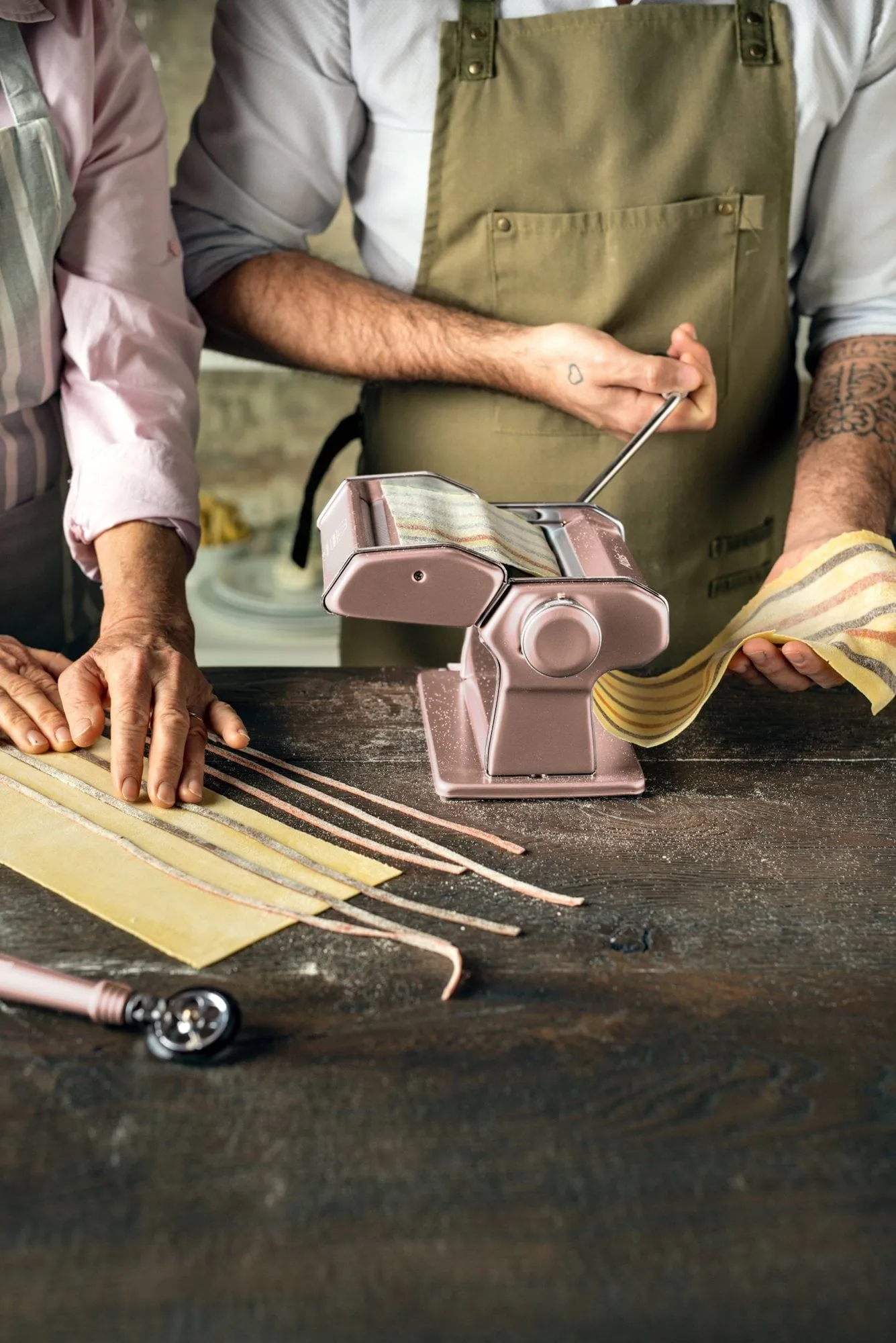 Marcato Atlas 150+ macchina per pasta, Powder rosa Marcato