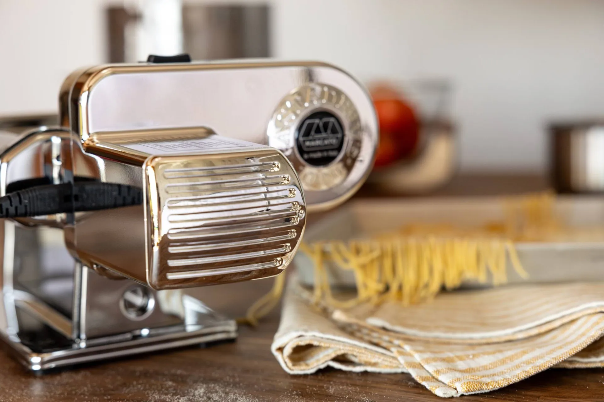 Marcato Atlasmotor+ macchina per pasta, Acciaio Marcato