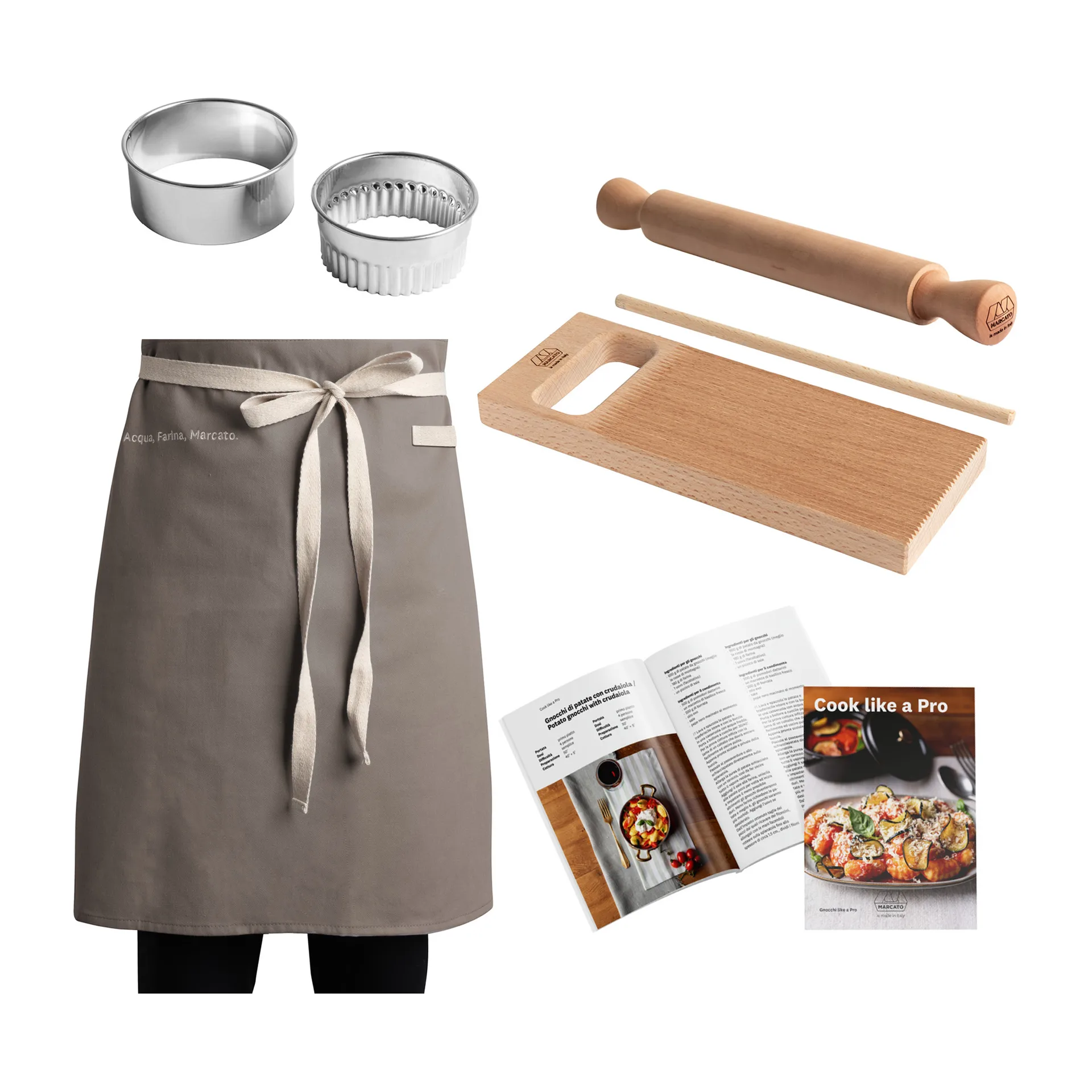 Set regalo Marcato gnocchi like a pro deluxe, 7 pezzi Marcato