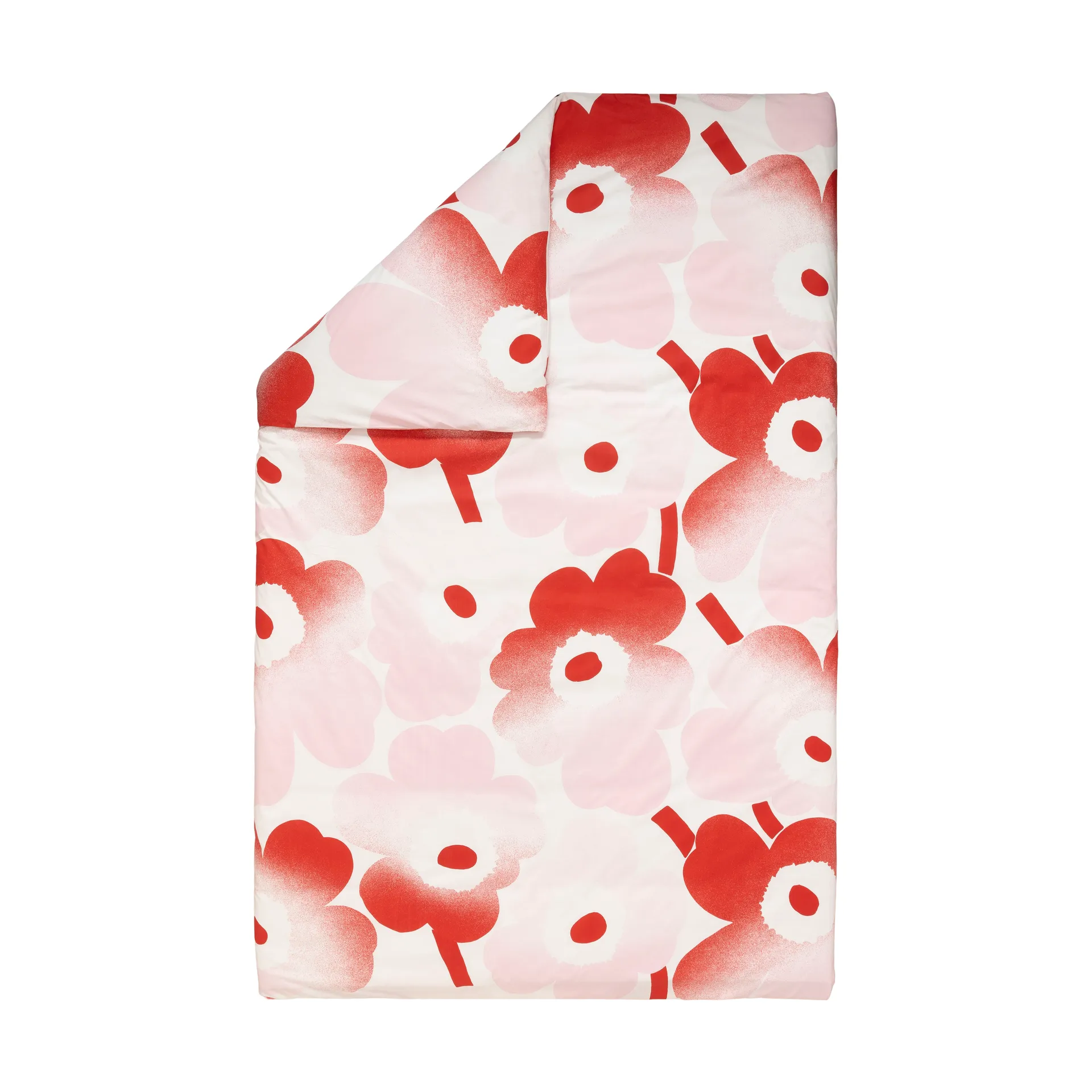 σετ κρεβατιού 150x210 cm Unikko Häivähdys 50x210 cm, 50x60 cm, Rosa Marimekko