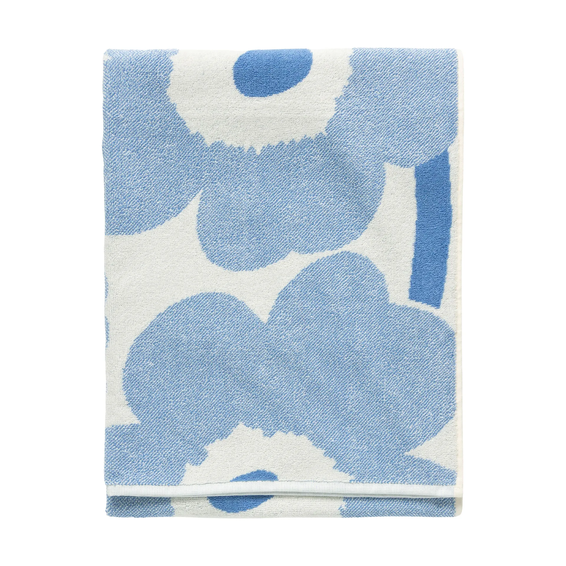 Asciugamano bagno Marimekko Unikko 70x150 cm, Blu Marimekko
