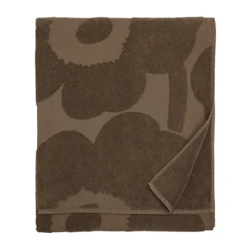 Asciugamano bagno Marimekko Unikko 70x150 cm - dark sand - Marimekko
