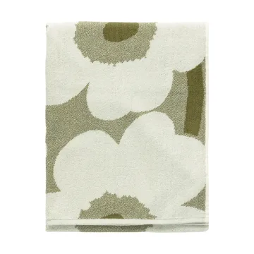 Asciugamano bagno Marimekko Unikko 70x150 cm - Green umber-cream - Marimekko