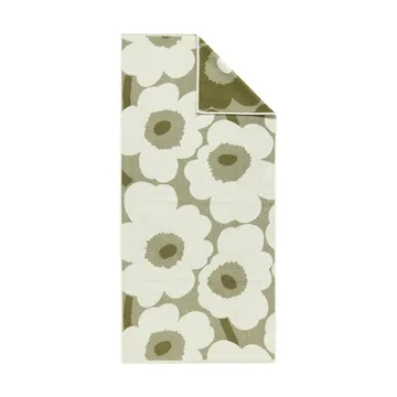 Asciugamano bagno Marimekko Unikko 70x150 cm - Green umber-cream - Marimekko