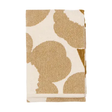 Asciugamano bagno Marimekko Unikko 70x150 cm - Off white-bronzo - Marimekko