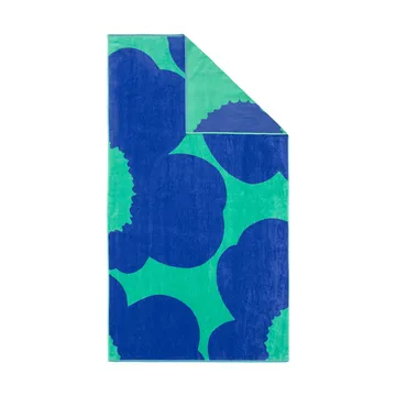 Asciugamano da bagno Iso Unikko - Teal-blue, 100x180 cm - Marimekko