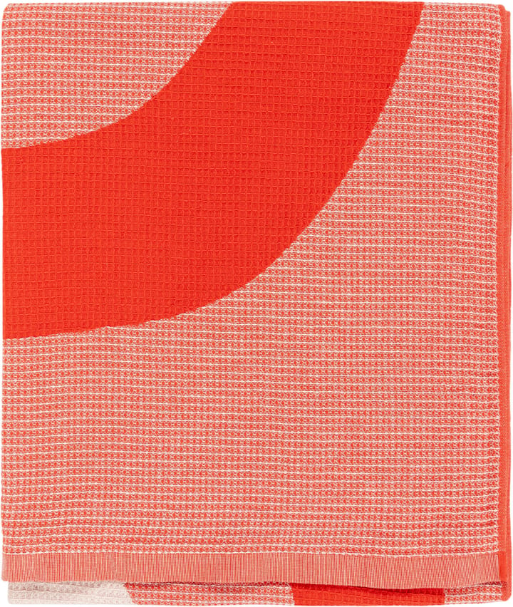 Asciugamano da spiaggia Melooni 96,5x180 cm - Arancione-off white - Marimekko