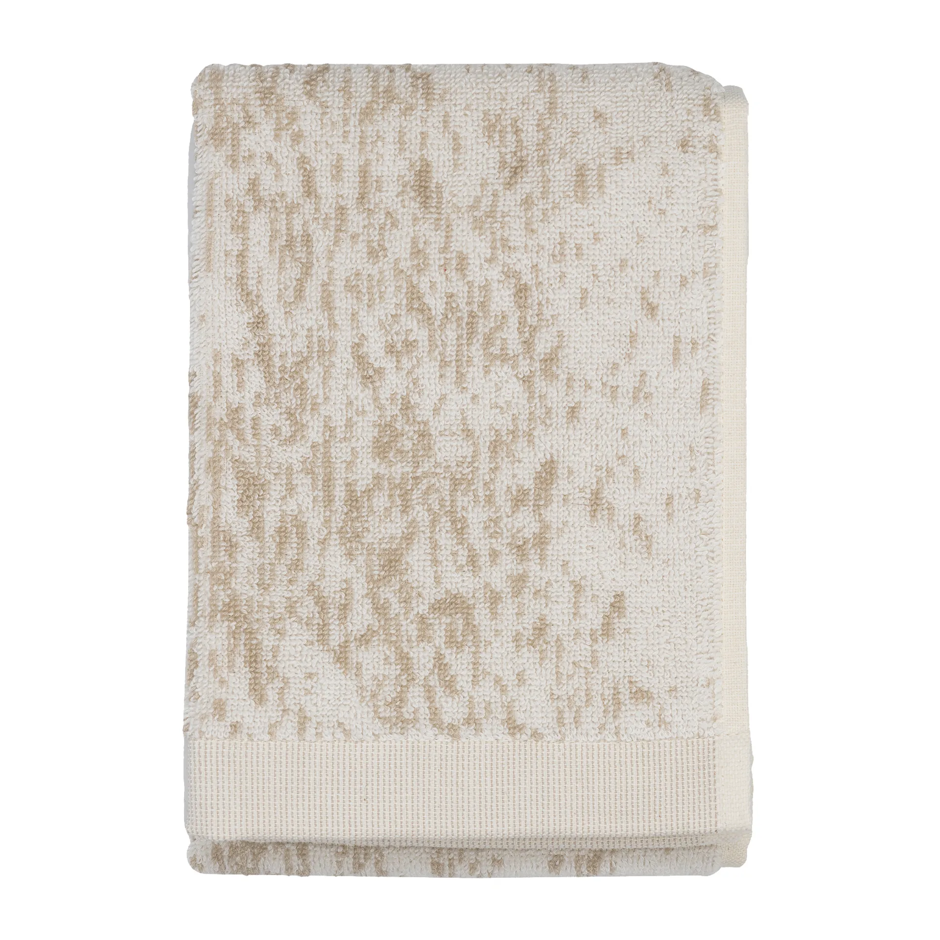 Asciugamano Kuiskaus 50x30 cm, bianco-beige Marimekko
