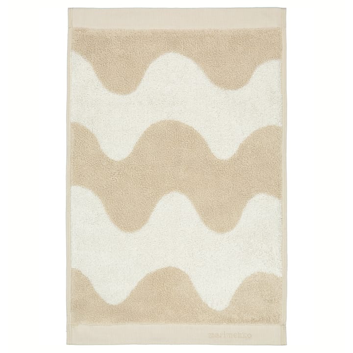 Asciugamano Lokki beige-bianco - 30x50 cm - Marimekko