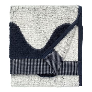 Asciugamano Lokki blu scuro-bianco - 30x50 cm - Marimekko