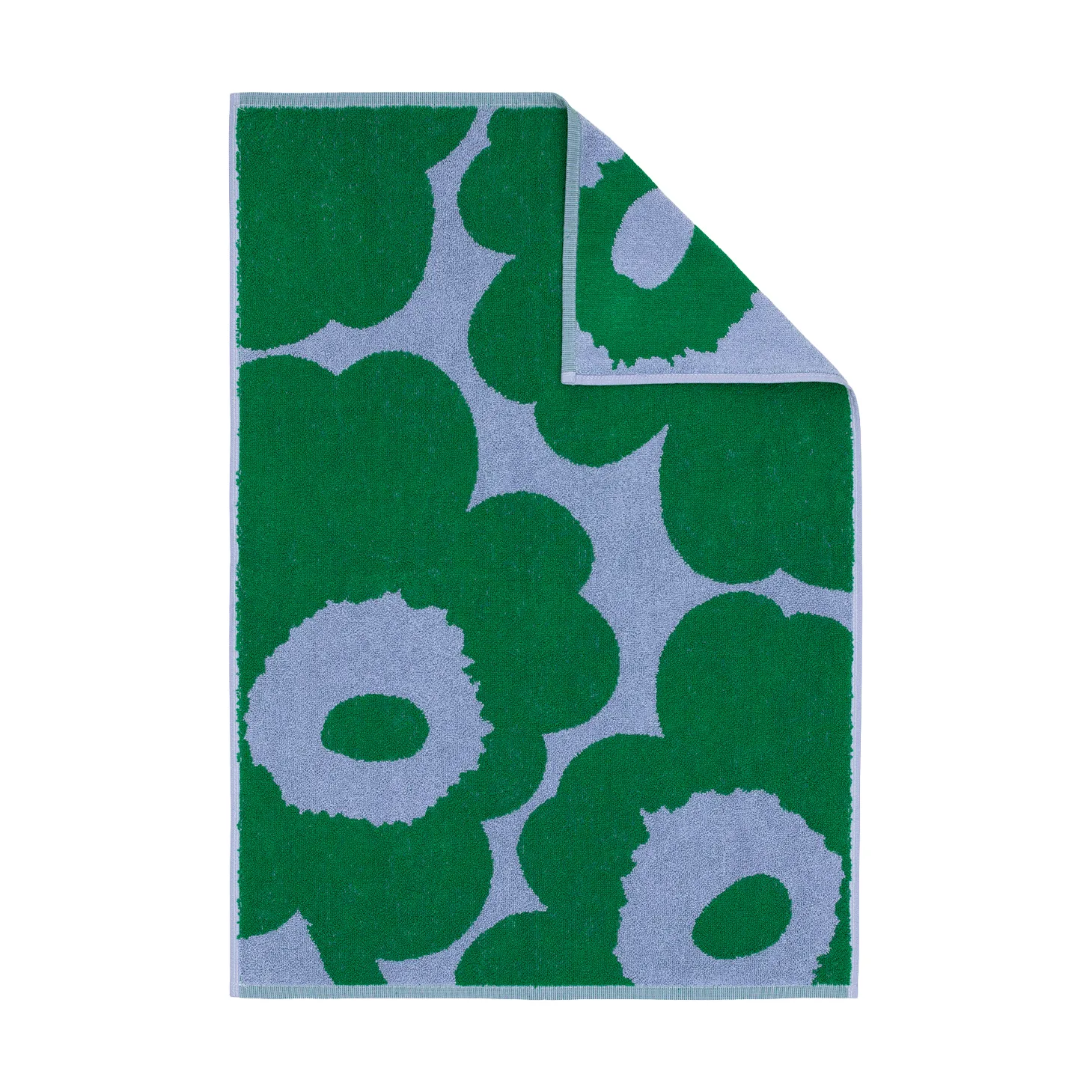 Asciugamano Marimekko Unikko 50x70 cm, Azzurro-verde Marimekko