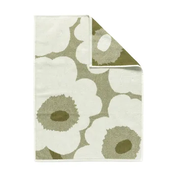 Asciugamano Marimekko Unikko 50x70 cm - Green umber-cream - Marimekko