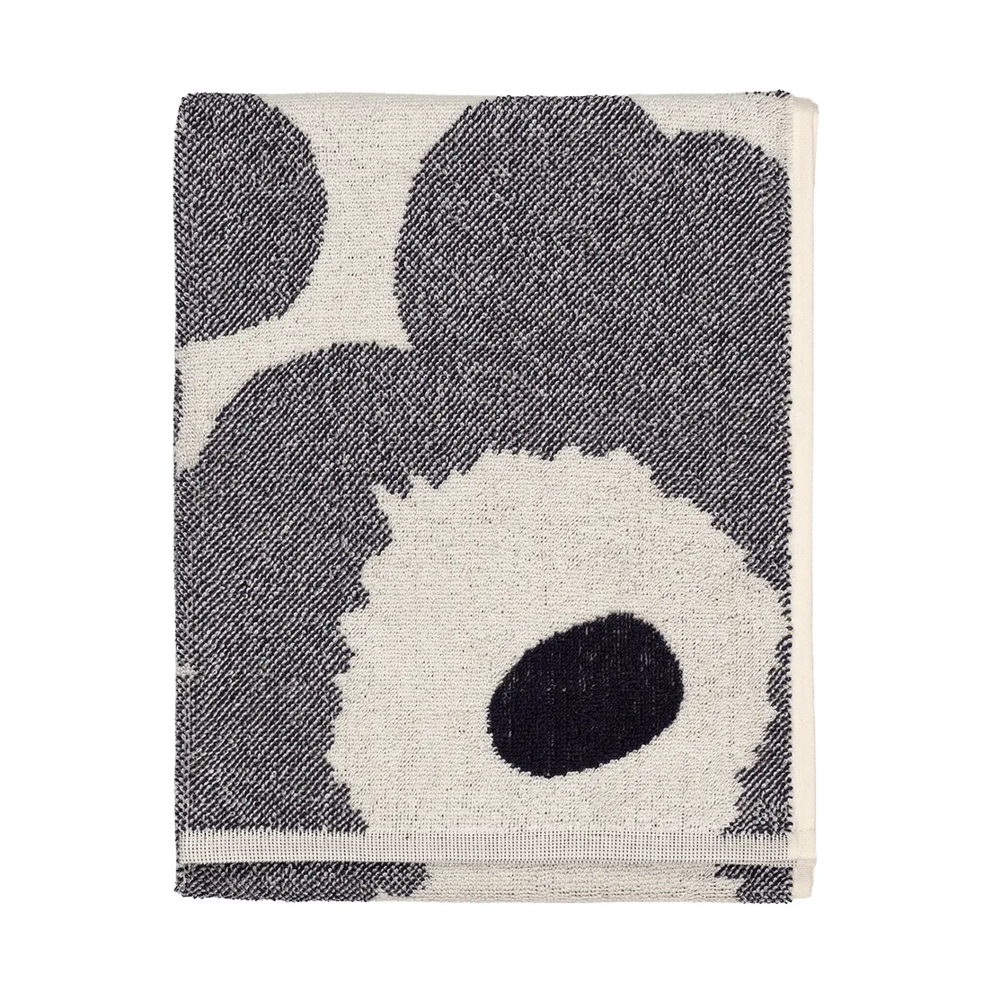 Asciugamano Marimekko Unikko 50x70 cm, Off white-blueberry Marimekko