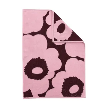 Asciugamano Marimekko Unikko 50x70 cm - Plum-pink - Marimekko