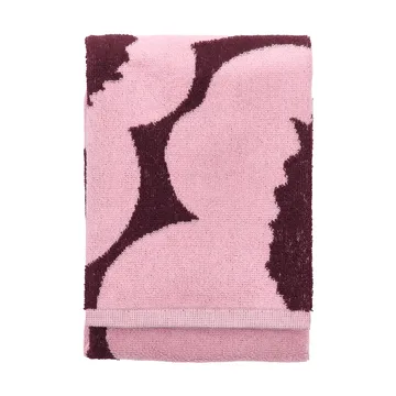 Asciugamano Marimekko Unikko 50x70 cm - Plum-pink - Marimekko