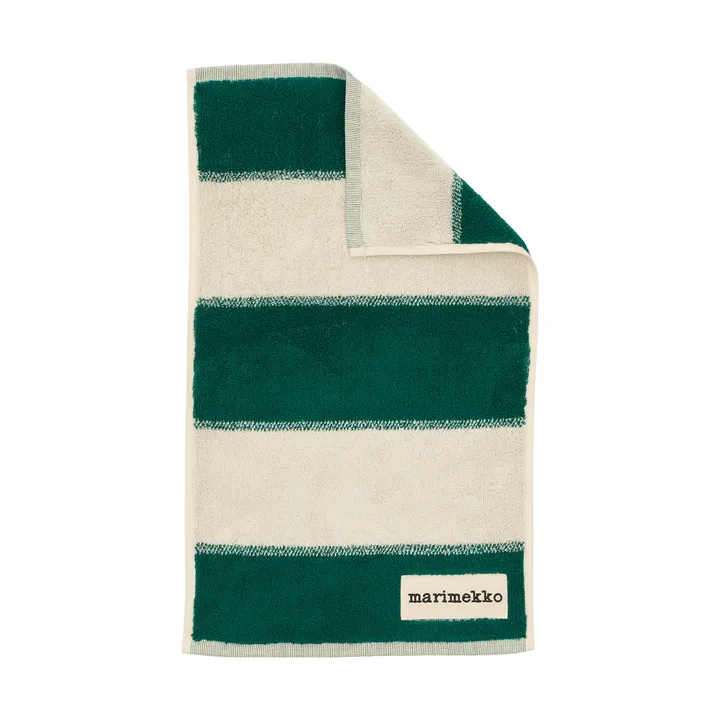 Asciugamano ospite Galleria - Emerald-melon - Marimekko