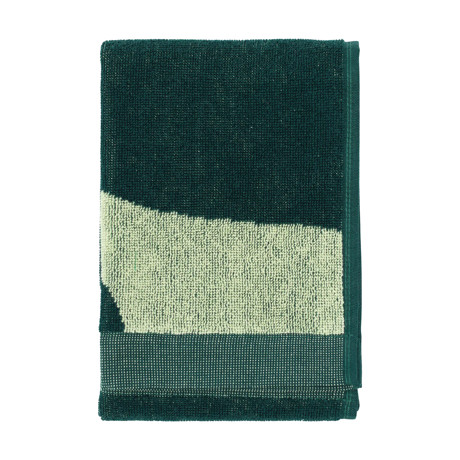 Asciugamano ospite Marimekko Taifuuni 30x50 cm, Pear-dark green Marimekko
