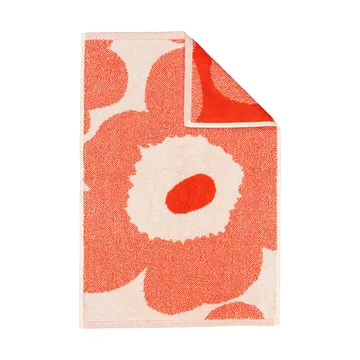 Asciugamano ospite Marimekko Unikko 32x50 cm - Off white-orange red - Marimekko