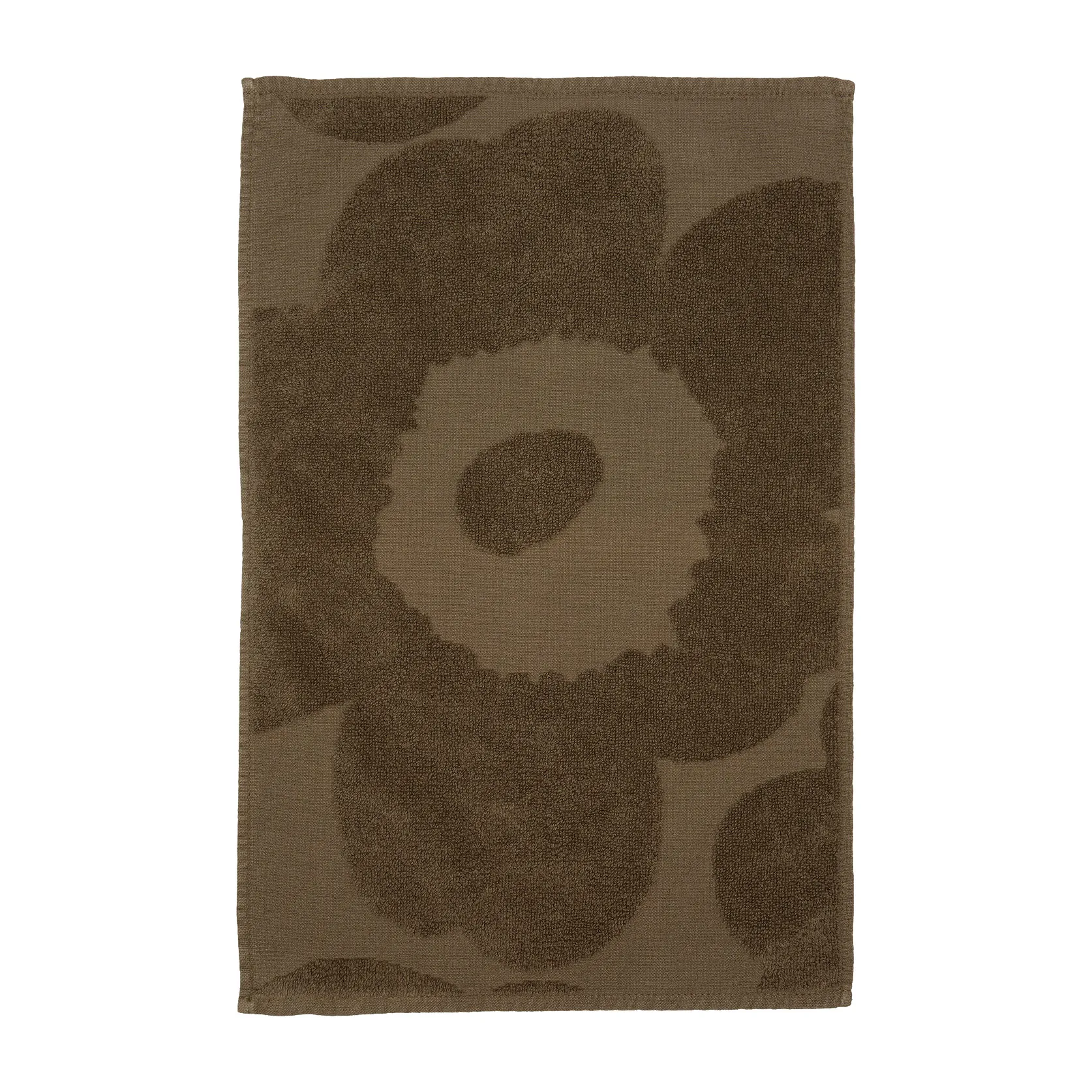 Asciugamano ospite Unikko 30x50 cm, dark sand Marimekko